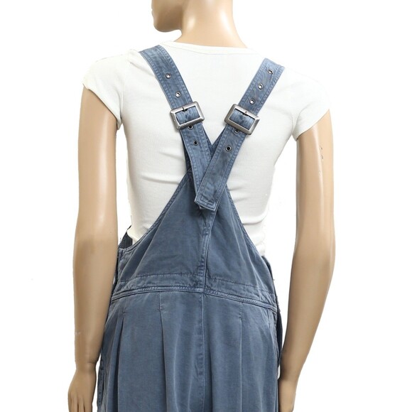 Free People We The Free Felix Tapered Overalls Jumpsuit Pinafore M NWT 284519 - Picture 7 of 8